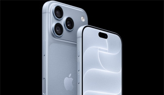 Kaks hõbedast iPhone 18 Prod, esikülg, tagumine pool ja külg, keskendudes Ceramic Shield 2-le