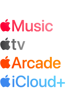 Appleのサービスの一覧：Apple Music、Apple TV、Apple Arcade、Apple iCloud Plus