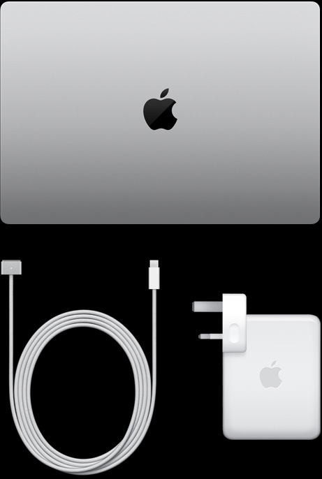 16-inch MacBook Pro, USB-C to MagSafe 3 Cable and 140W USB-C Power Adapter