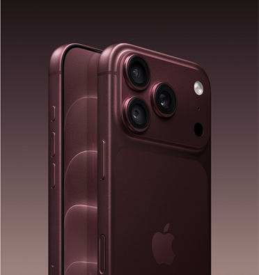 iPhone 18 Pro, burgundská farba, pohľad zboku, časť prednej strany, celoplošný displej, akčné tlačidlo, tlačidlá na zvýšenie/zníženie hlasitosti, iPhone 18 Pro, burgundská farba, pohľad zboku, celá zadná strana, 48 Mpx sústava profesionálnych kamier Fusion, logo Apple v strede, bočné tlačidlo, tlačidlo ovládania kamery