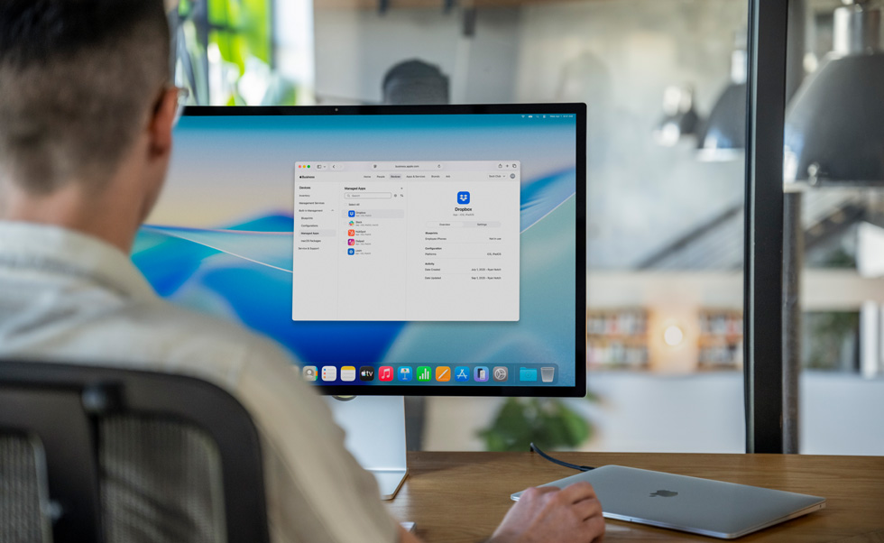 Sock Club uses Apple Business to easily manage settings and Apps for everyone.