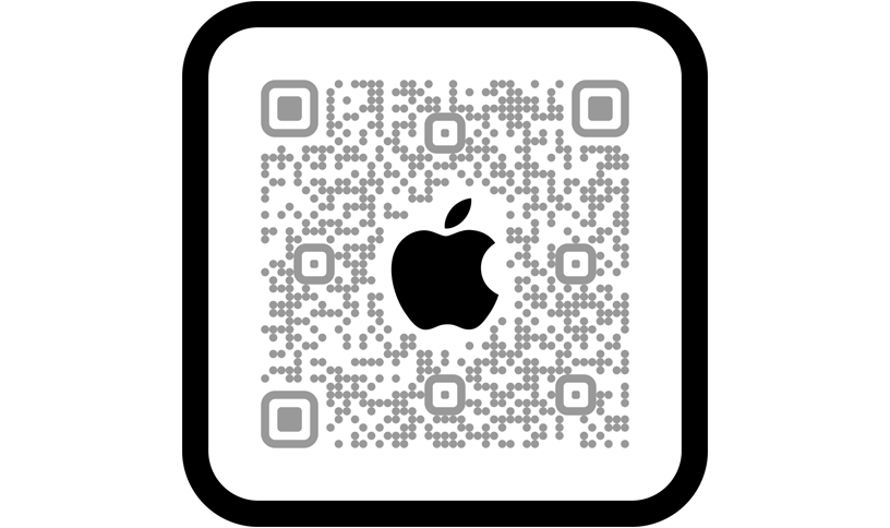 掃描二維碼即可透過 Apple Store app 購物。